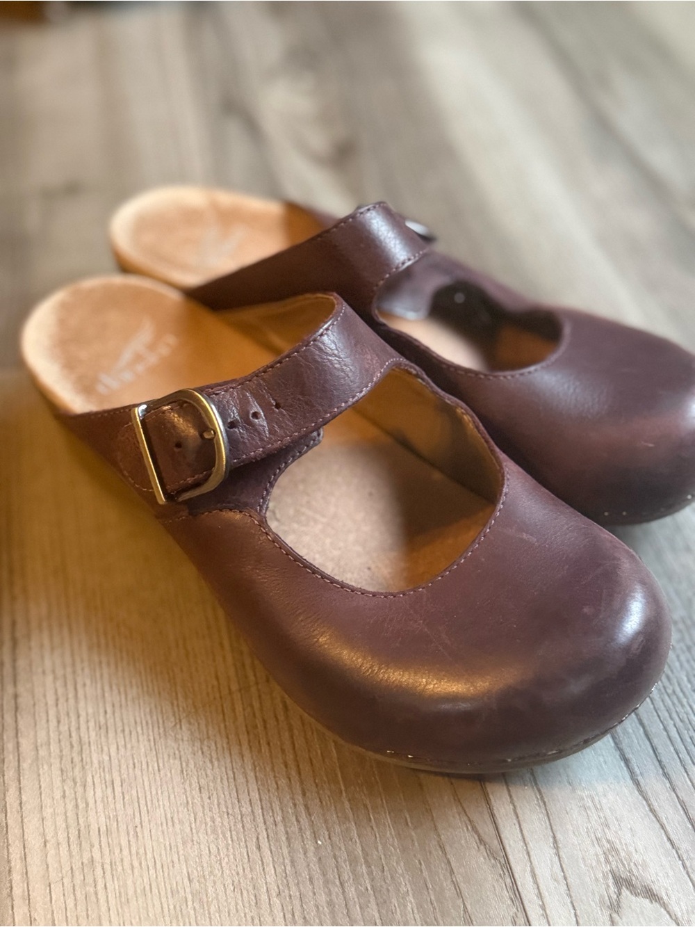 Dansko Women’s Mary Jane Mules - Dark Brown
